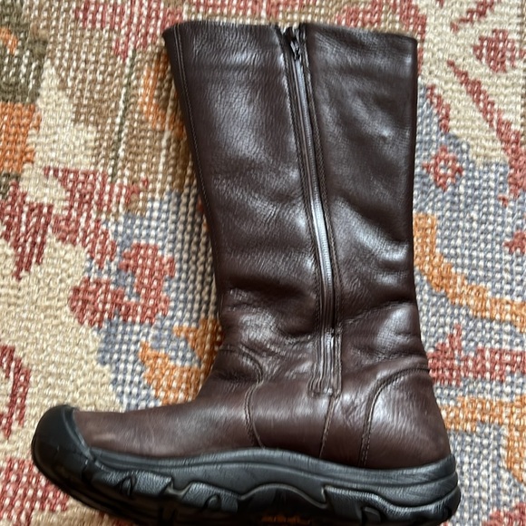 Keen Silverton Java Ladies Brown Boots Size 7 - Picture 3 of 13